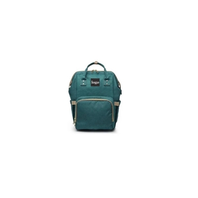 Bolso-mochila de mujer en verde