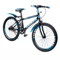 GENERICO - Bicicleta infantil de montaña zeus aro 26 azul