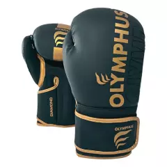 OLYMPHUS - Guantes De Boxeo Pro Diamont Olymphus Negro/dorado