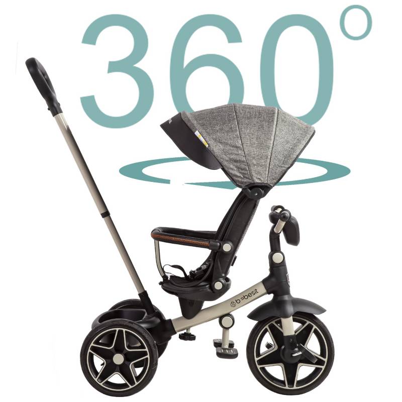 Triciclo 360 Gris — Bebesit