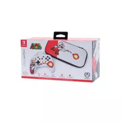 POWER A - Control Power A Mario Fireball y Bolso - Nintendo Switch