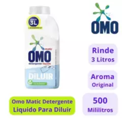 OMO - Omo Detergente Liquidó Para diluir - 500ml