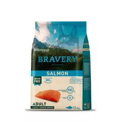 BRAVERY - Bravery Salmon Adult Large/Medium Breeds, bolsa de 12 kg