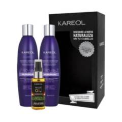 KAREOL - Pack Kareol MuruMuru Shampoo  Acondicionador 300ml  Multi Oil System 60ml
