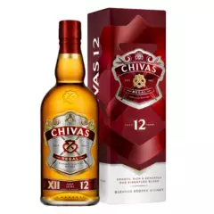 CHIVAS REGAL - Whisky Chivas Regal Scotch 12 Años 750 ml, Scotch Whisky