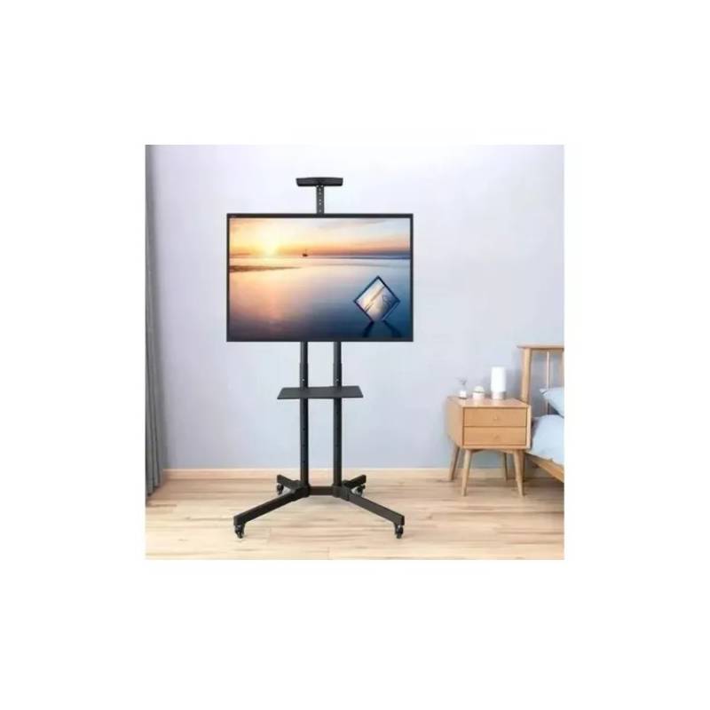 GENERICO Soporte De Pie Con Ruedas Pantalla Plana Tv Led Lcd 32 70