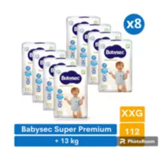 BABYSEC - Pañales Babysec Super Premium XXG 112 pañales