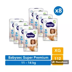 BABYSEC - Pañales Babysec Super Premium XG 112 pañales