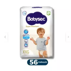 BABYSEC - Pañales Babysec Super Premium XXG 56 pañales
