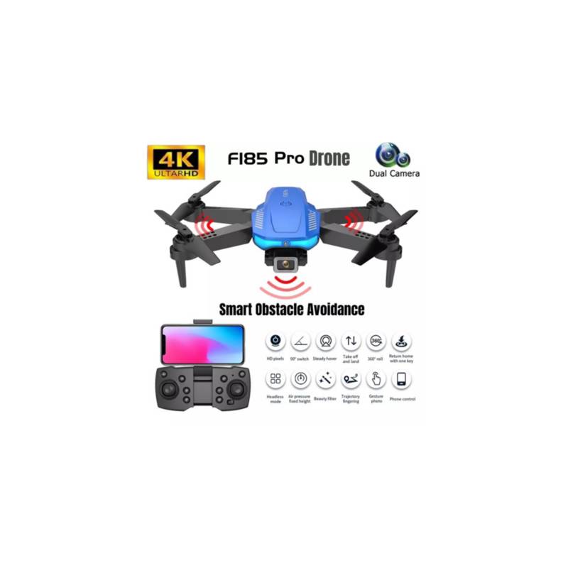 ACTUAL Dron 4k Doble Cámara Wifi Plegable Bolso Recargable Via Usb