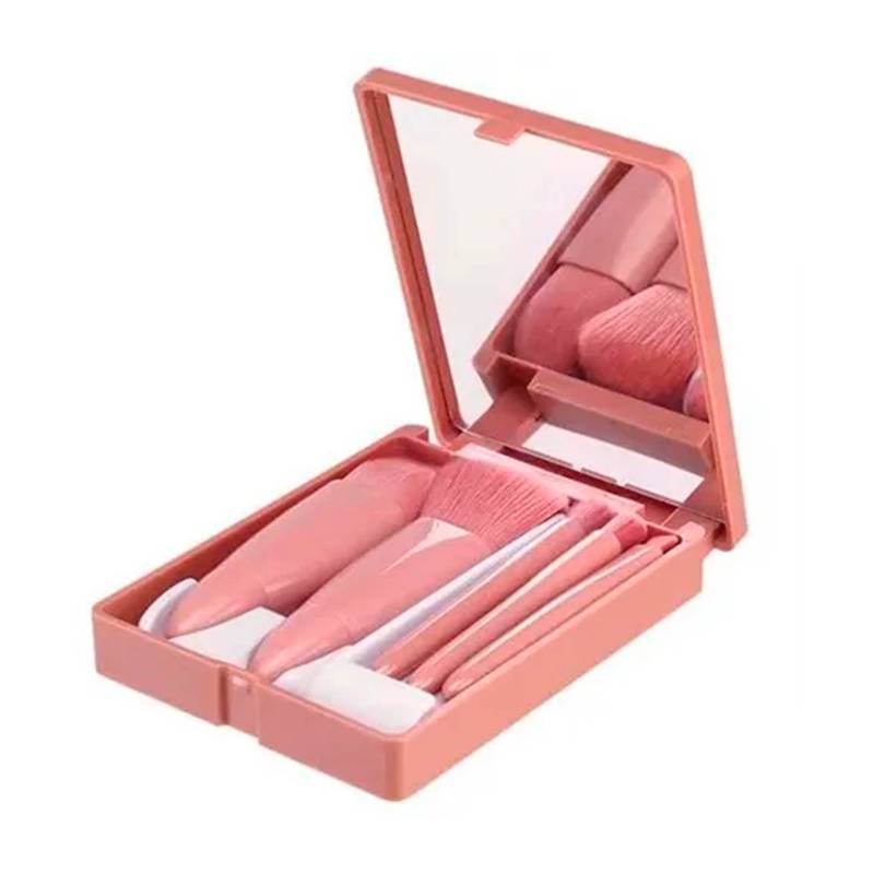  Kit de maquillaje profesional para mujeres con espejo