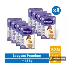 BABYSEC - Pañales Babysec Premium XXG 112 pañales
