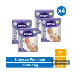 BABYSEC - Pañales Babysec Premium P 80 pañales