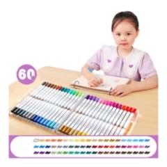 BABYLUNA - 60 Marcadores de Colores con Tinta Permanente y Resistente