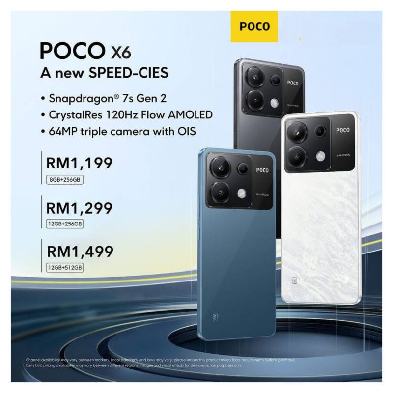 POCO X6 5G 8/256GB Azul Libre