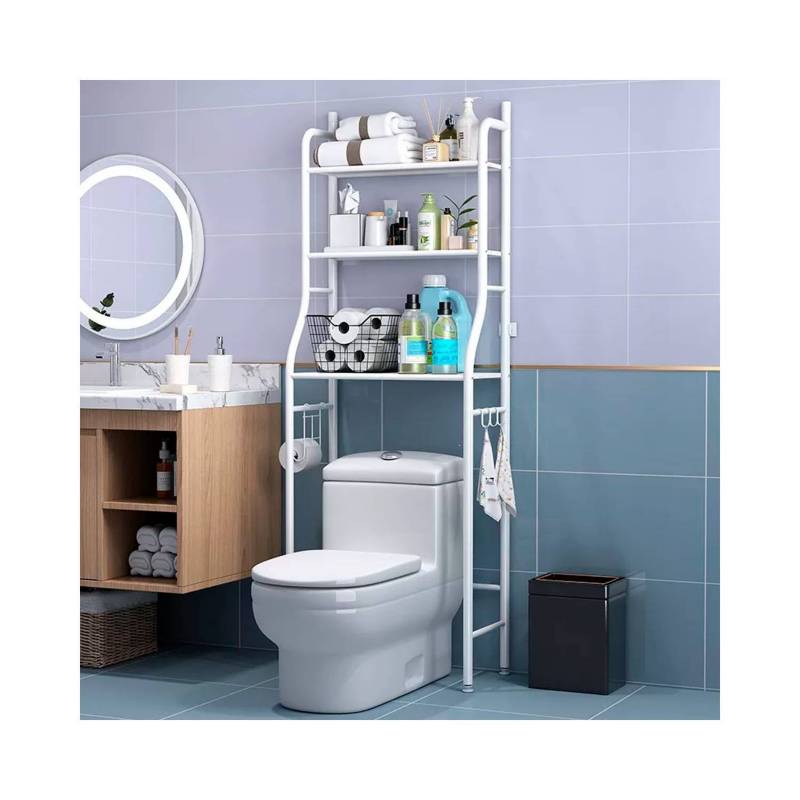 GENERAC Estante Mueble Organizador De Baño 3 Niveles Repisa