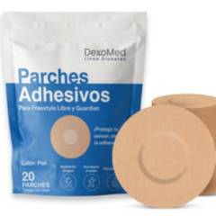 DEXOMED - Parches Adhesivos DexoMed Sensor de Glucosa Freestyle Libre 20 un