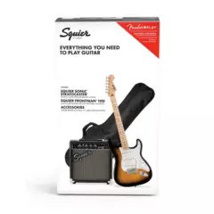 SQUIER - Pack Guitarra Eléctrica Squier Stratocaster Sonic