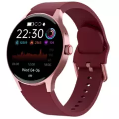 KUMI - Y80 Sports Smart 1.43 Reloj con pantalla AMOLED - Rojo