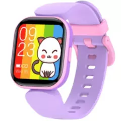KUMI - Reloj inteligente deportivo multifuncional junior - púrpura