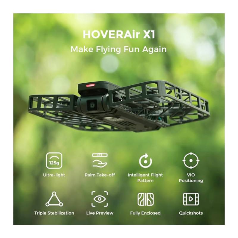HOVER Air X1 Drone Combo Negro o Blanco - KinE-Store KinE-Store