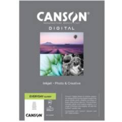 CANSON - Papel Fotográfico Canson Digital Brillante 200gr A4 50 Hojas