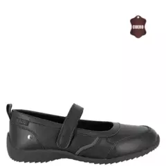 ALQUIMIA - Zapato Escolar Niña Negro Nina Alquimia