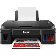 CANON - Impresora A Color Multifunción Canon Pixma G3110 Con Wifi Negra