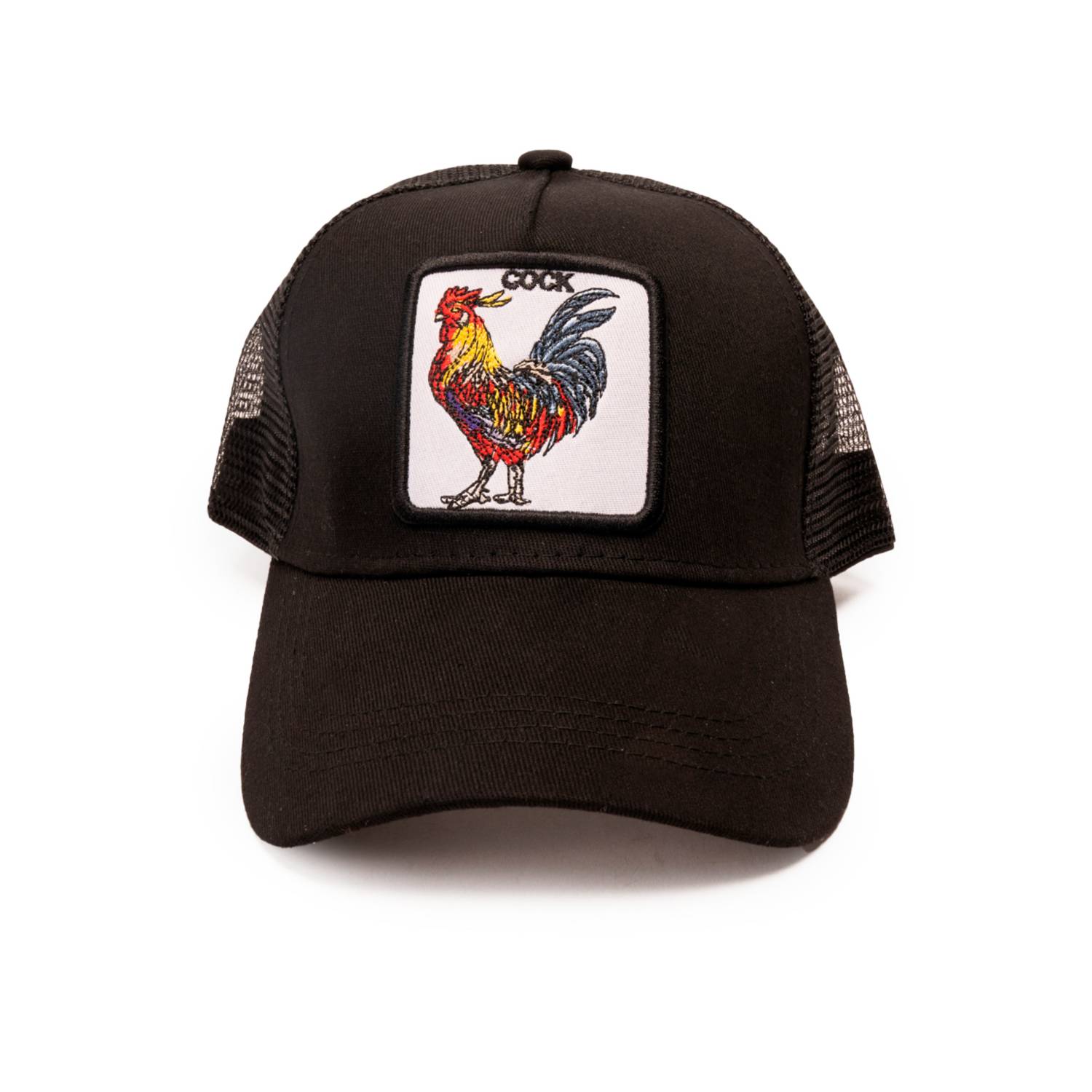 Gorras de béisbol de pesca ajustadas con gallo bordado de camuflaje pa –