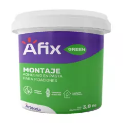 AFIX - Pegamento Adhesivo De Montaje Afix 3,8 Kg