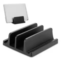 CASTLEN - Soporte Vertical Para Computadora Portátil Plastic Dual-slot
