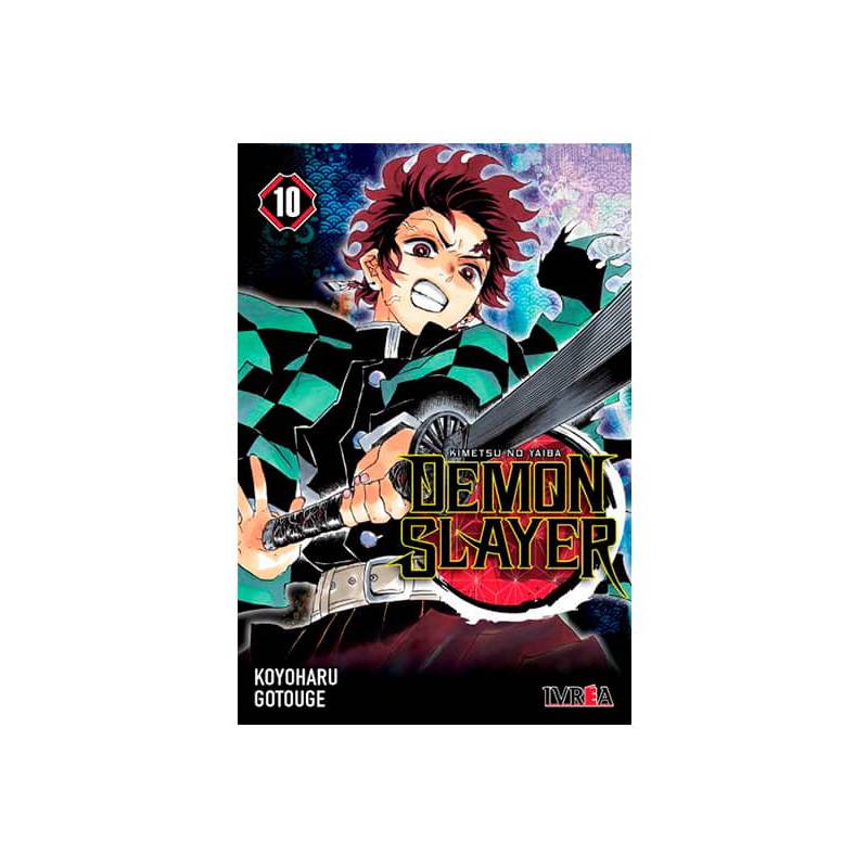 Manga Demon Slayer - Kimetsu No Yaiba 10 Ivrea Arg