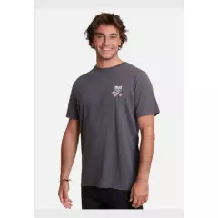 MAUI AND SONS - Polera heart attack ss tees Gris Oscuro Hombre Maui And Sons