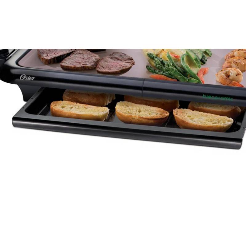 Parrilla Oster® con recubrimiento Bioceramic™ CKSTGRFM18W