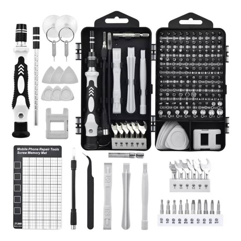 GENERICO Set Kit 135 Puntas Destornilladores Magnéticos De Precisió