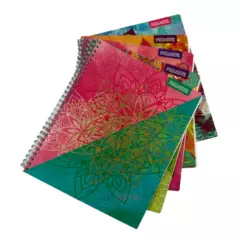 PROARTE - Pack 5 Cuadernos Mandalas Matemática 7MM 100 hojas
