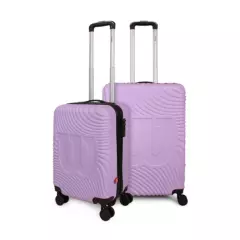 WILSON - Pack 2 maletas S+M cabina y mediana púrpura Denver WILSON