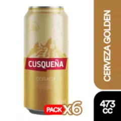 CUSQUEÑA - 6X Cerveza Cusqueña Lata 4,8° 473Cc