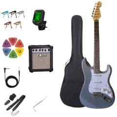 ENJOY - Pack Guitarra Eléctrica Stratocaster Amplificador Enjoy