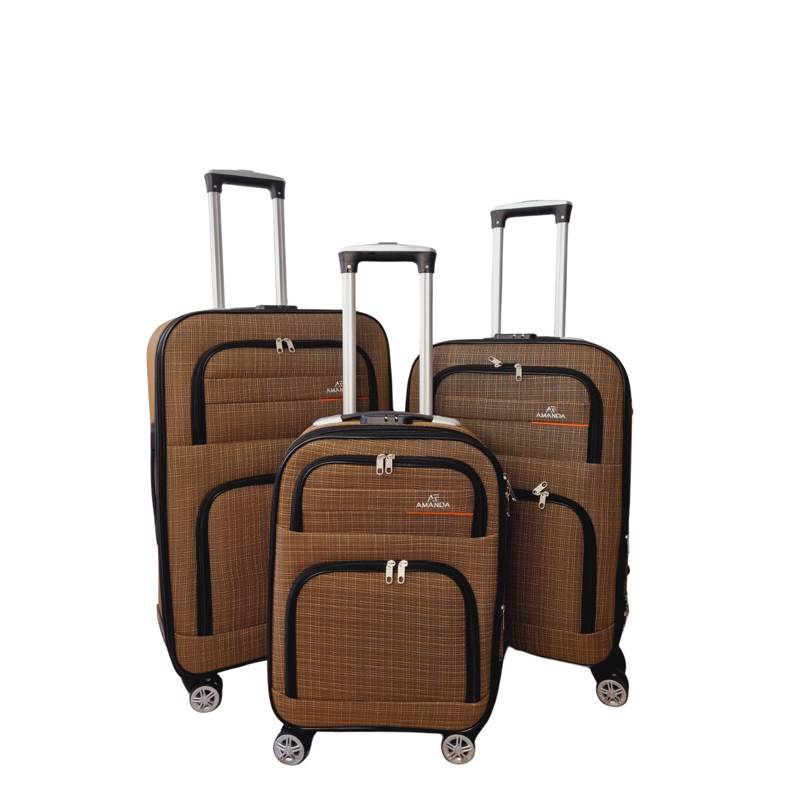 Maletas de viaje con ruedas set 3 grandes maleta equipaje para viajar Dura  NUEVO