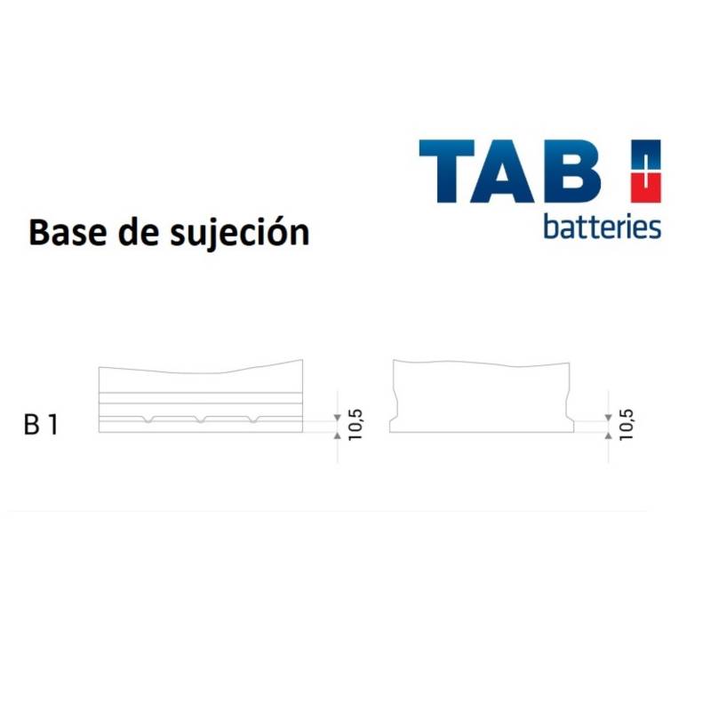 Batería Start Stop TAB SG60 12V 60Ah 580CCA EFB - Yemin