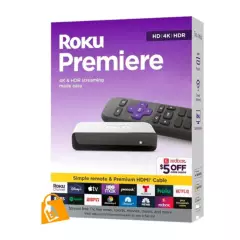 ROKU - Roku Premiere 4K HDR Streaming - Modelo 3920RW-SW 2023