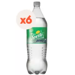 SPRITE - 6x Bebida Sprite Zero 1500cc