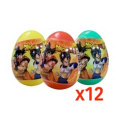 BRICKELL ACCESORIES - Huevos sorpresa Dragon Ball Z 12 Unidades