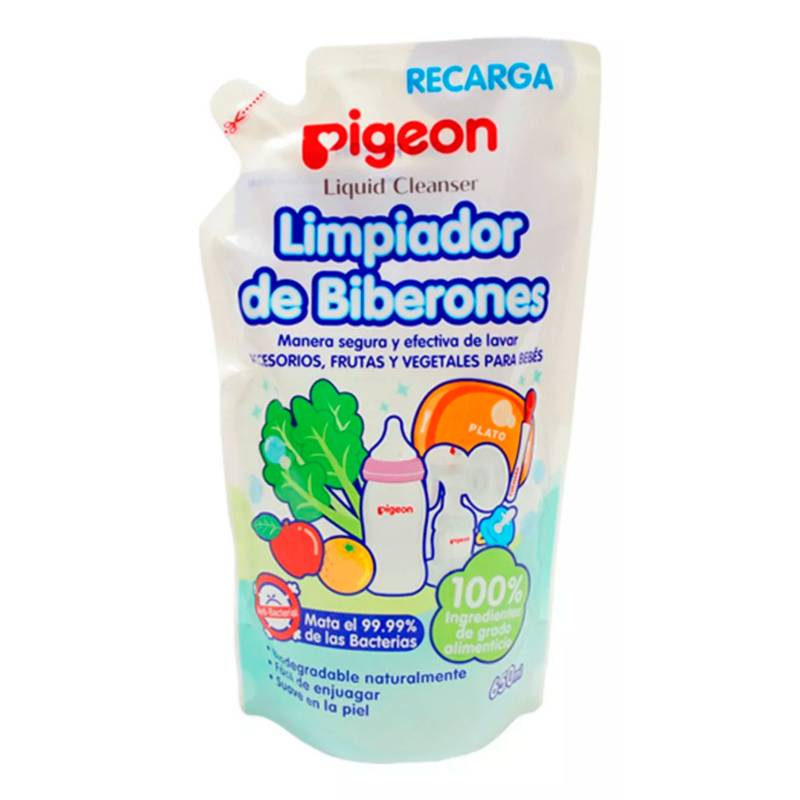 PIGEON Limpiador Biberones Pigeon 650 Ml Recarga