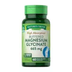 NATURE'S TRUTH - Magnesio Glicinato 665 Mg - 60 Cápsulas
