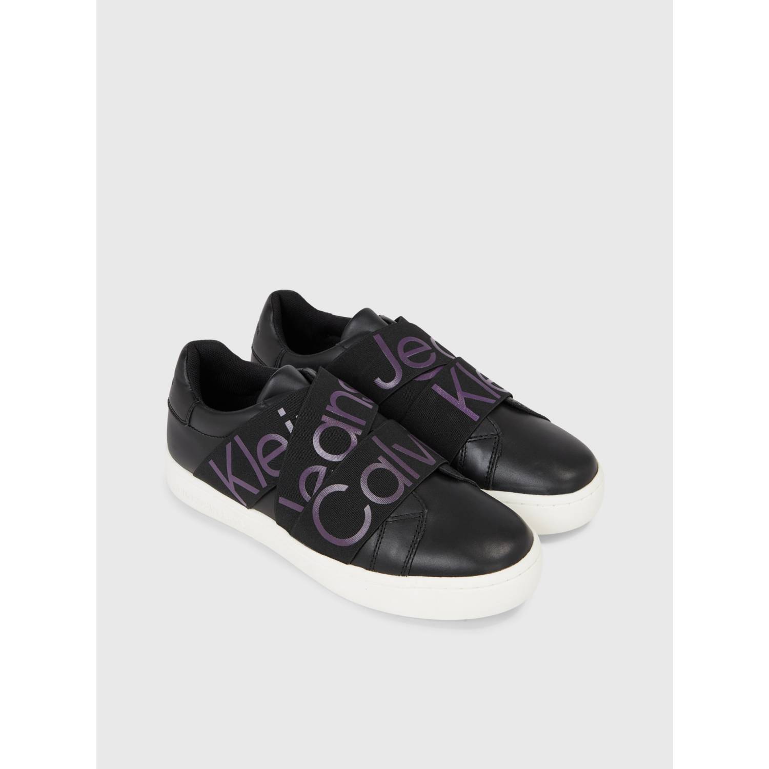 CALVIN KLEIN Zapatilla Classic Cupsole Elast Web Negro Calvin Klein