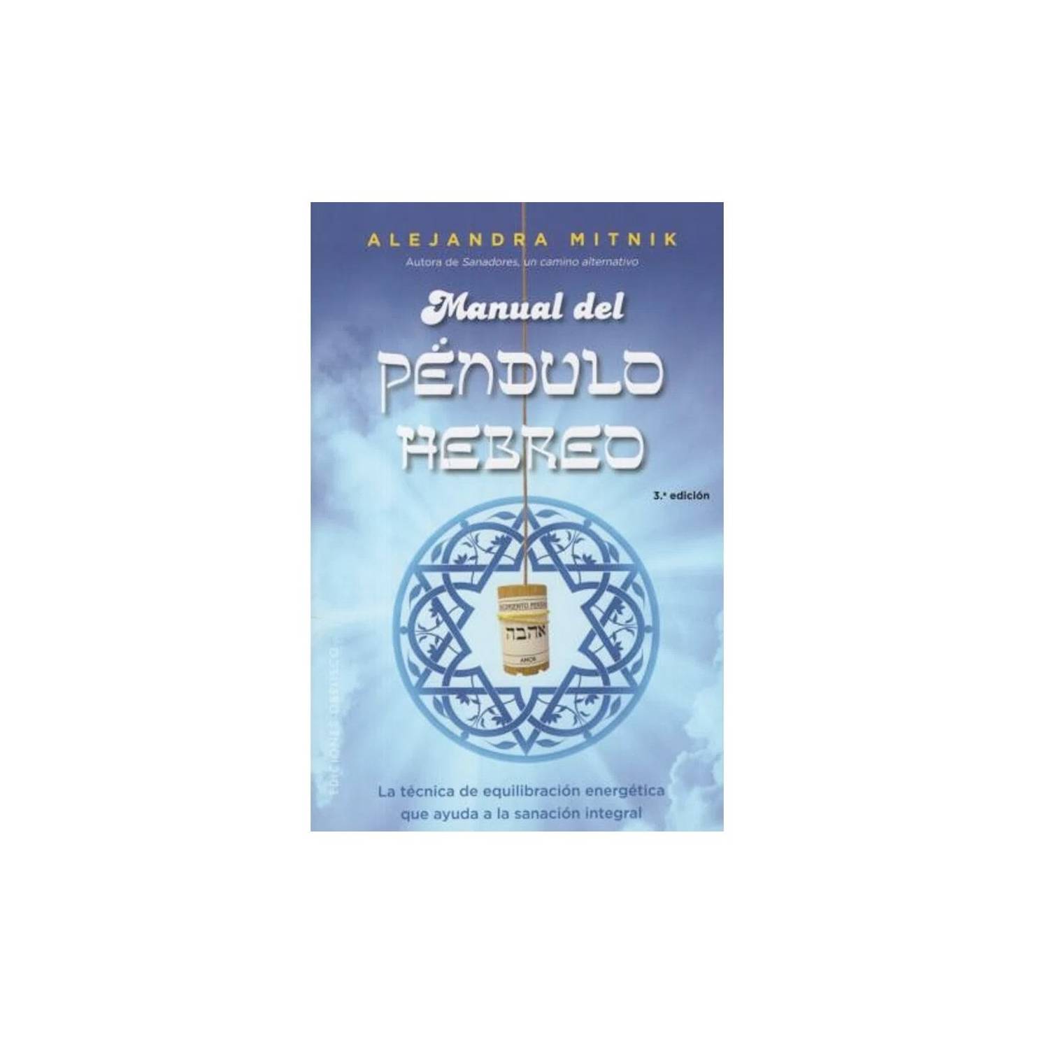 EDICIONES OBELISCO Libro Manual del péndulo hebreo