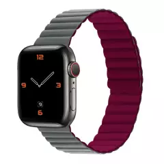 GENERICO - Correa Magnética Para Apple Watch 45, 44mm 2 colores