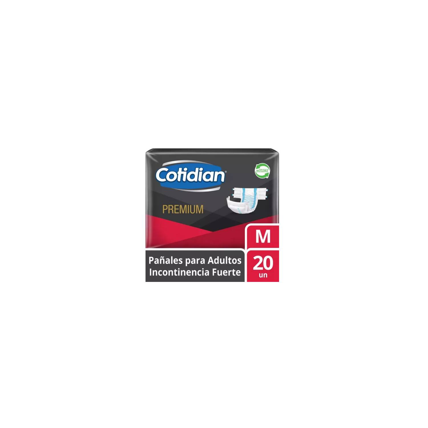 Cotidian Pañal Adulto Premium M x 22 Unidades